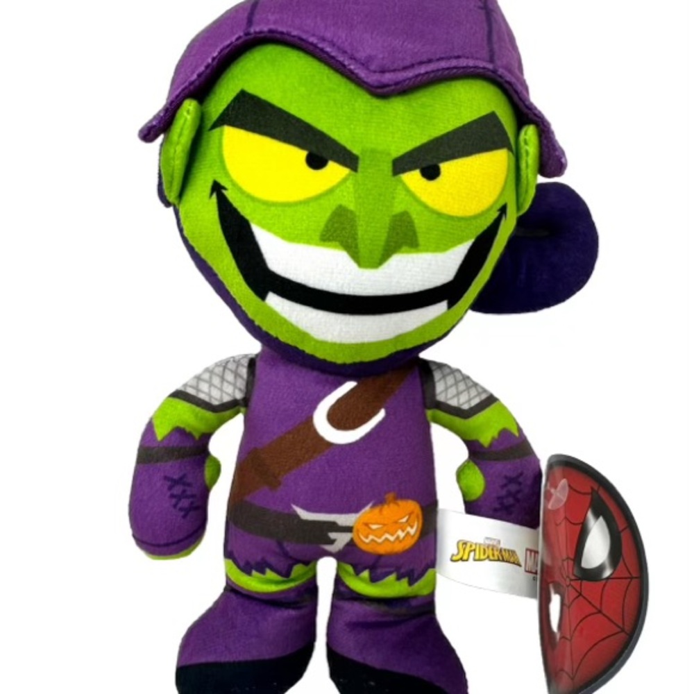 Marvel Spider Man - Green Goblin Plush Stuffed Toy 8-inch New